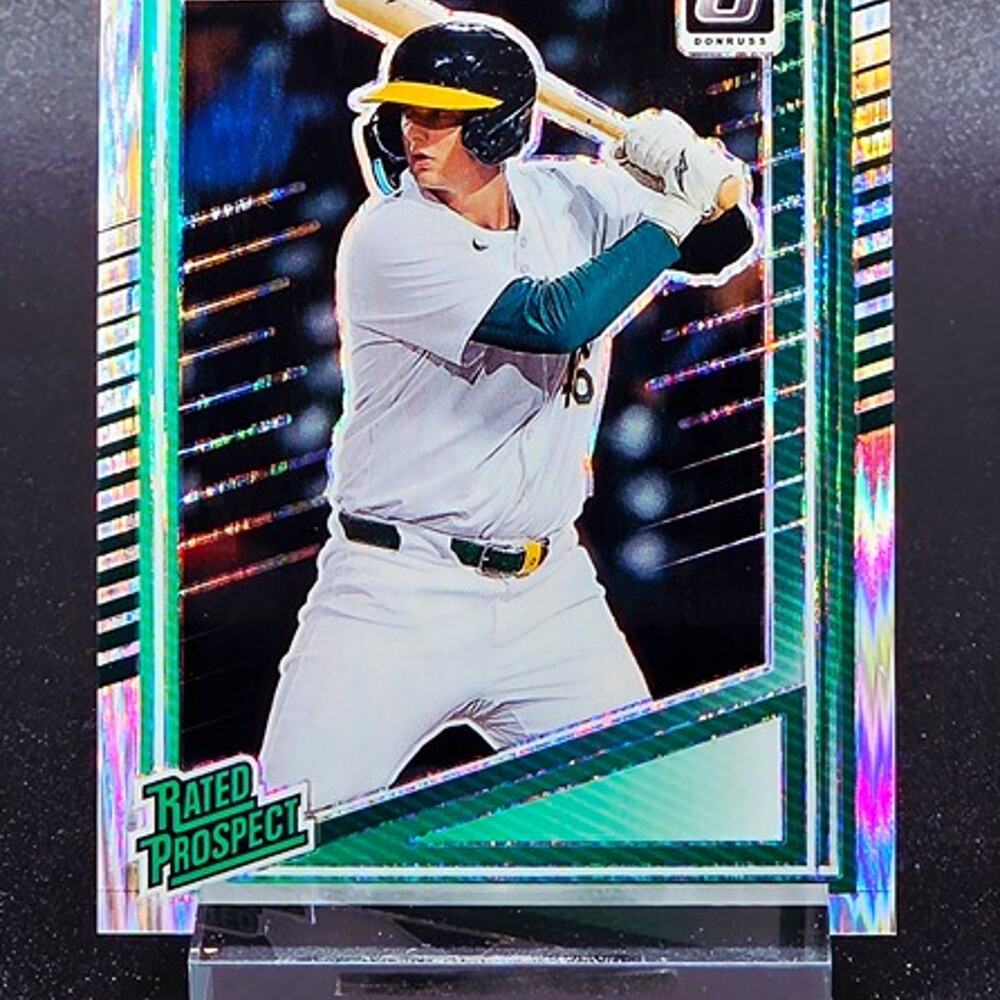 Nick Kurtz Optic Shock Rated Rookie RC Prizm Athletics Rookie